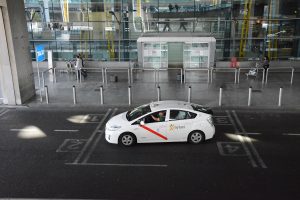 Madrid airport taxi departing from the airport