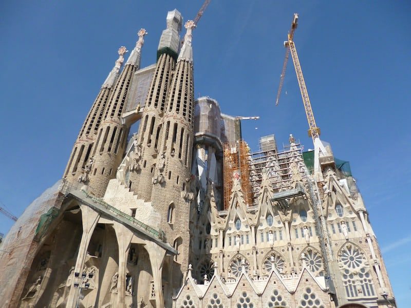 things to do in Barcelona - La Sagrada Familia