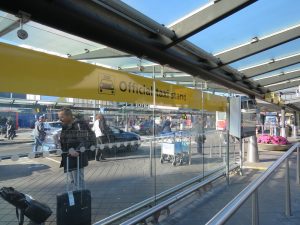 Amsterdam airport official taxi stands Amsterdam airport official taxi stands