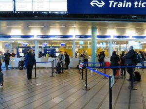 Amsterdam airport train ticket counters Amsterdam airport train ticket counters