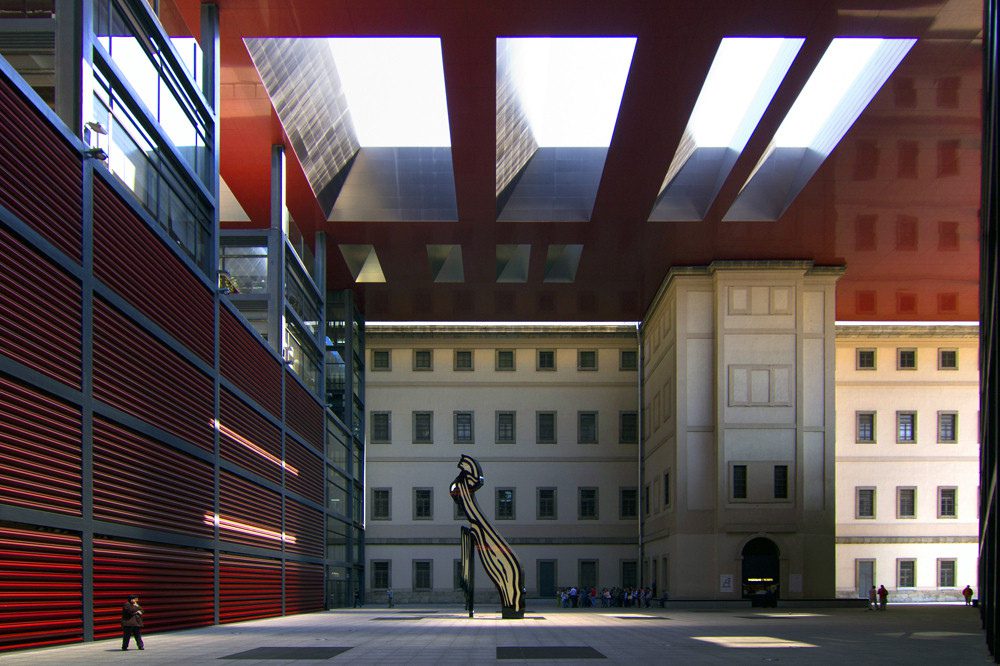 reina sofia museum outside