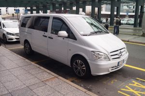 Malpensa airport minivan taxi