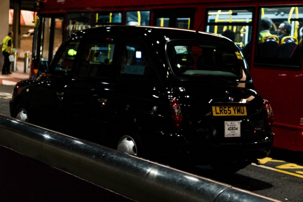 Heathrow airport traditional black cab