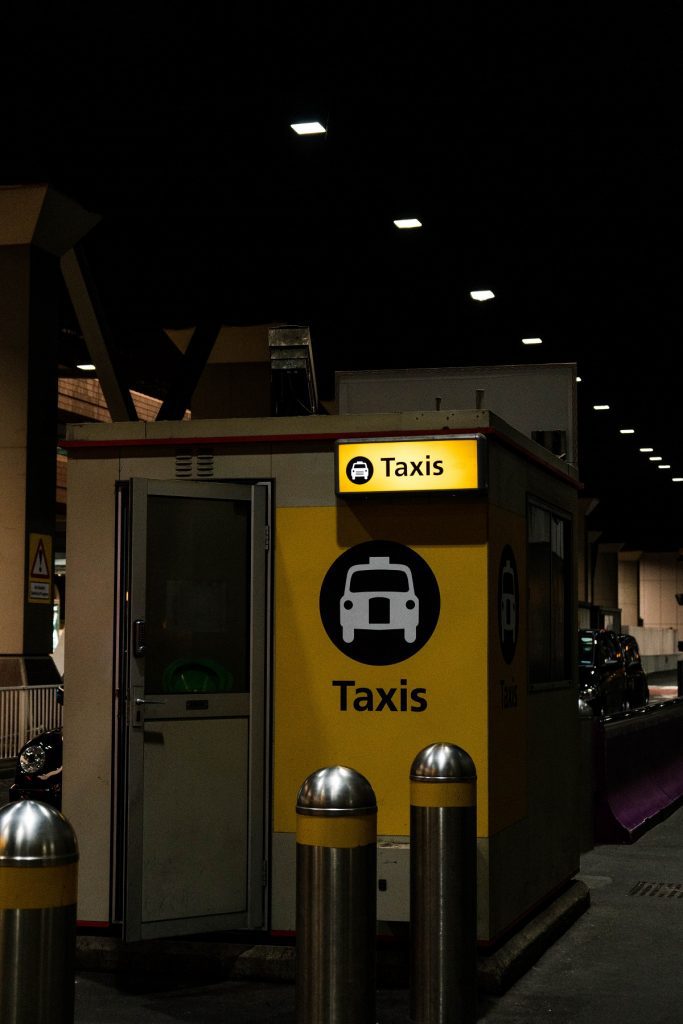 Heathrow airport official taxi stand