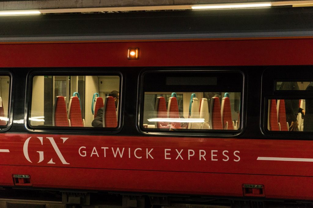 Gatwick Express train
