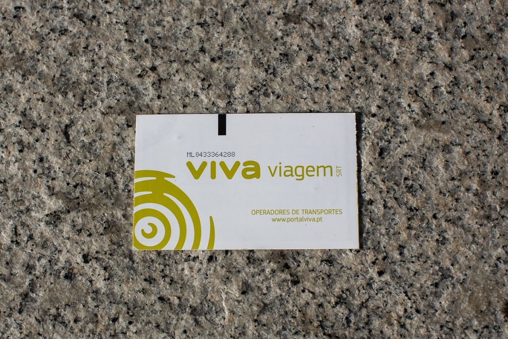 Lisbon airport Metro Viva Viagem card