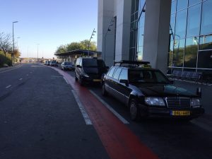 Larnaca airport taxis Larnaca airport black taxis waiting on the line
