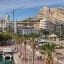View of Alicante Castillo Santa Barbara.