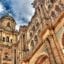 A close view of Malaga's architecture. Take a Malaga Airport transfer to the city centre with Welcome Pickups today.