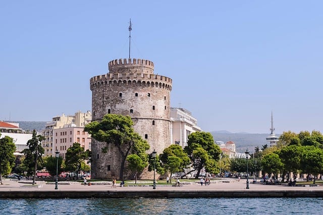 Thessaloniki city centre, white tower