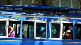 Barcelona Tram Blau