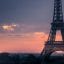 Sunset Paris