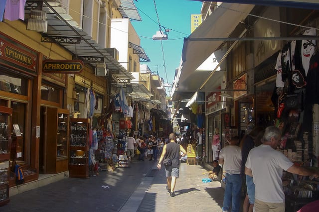 Monastiraki flea market