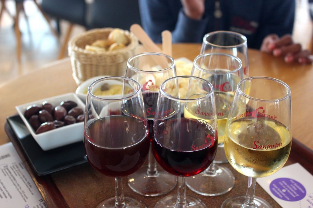 santorini wines