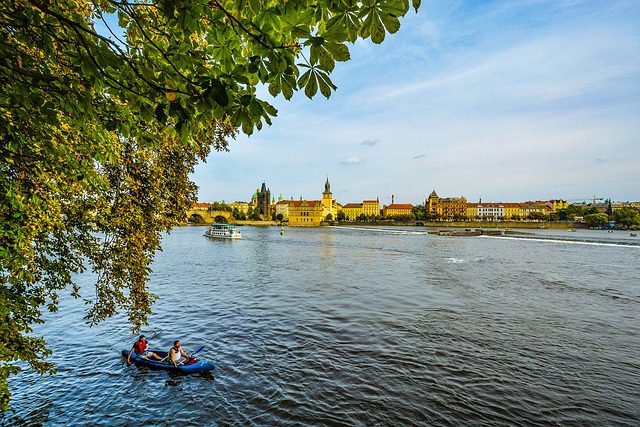 prague Kampa Island