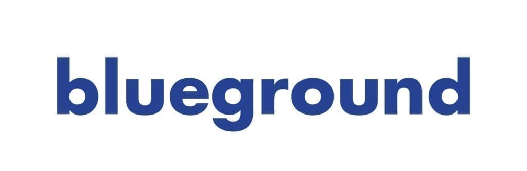 blueground logo blue letter white background