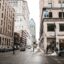 Strolling around a street in Montreal. Take a taxi from Montreal airport to downtown and start exploring.