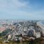aerial view of Vung Tau cityscape near sea, Vietnam