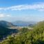 mountains under a blue sky