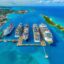 View of Cruise ships in Nassau, Bahamas