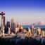 Seattle city skyline Seattle Airport Departures