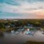 aerial shot of