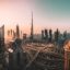 sunrise shot of Downtown Dubai
