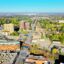An Aerial Scene Of Brampton, Ontario, Canada