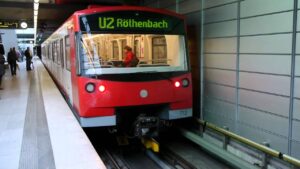 Metro line U2 in Nuremberg
