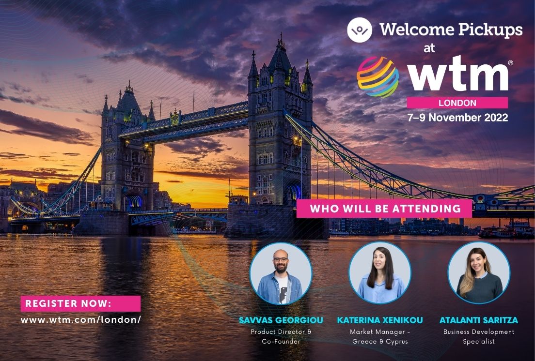 who will be attending WTM London 2022 from Welcome Pickups