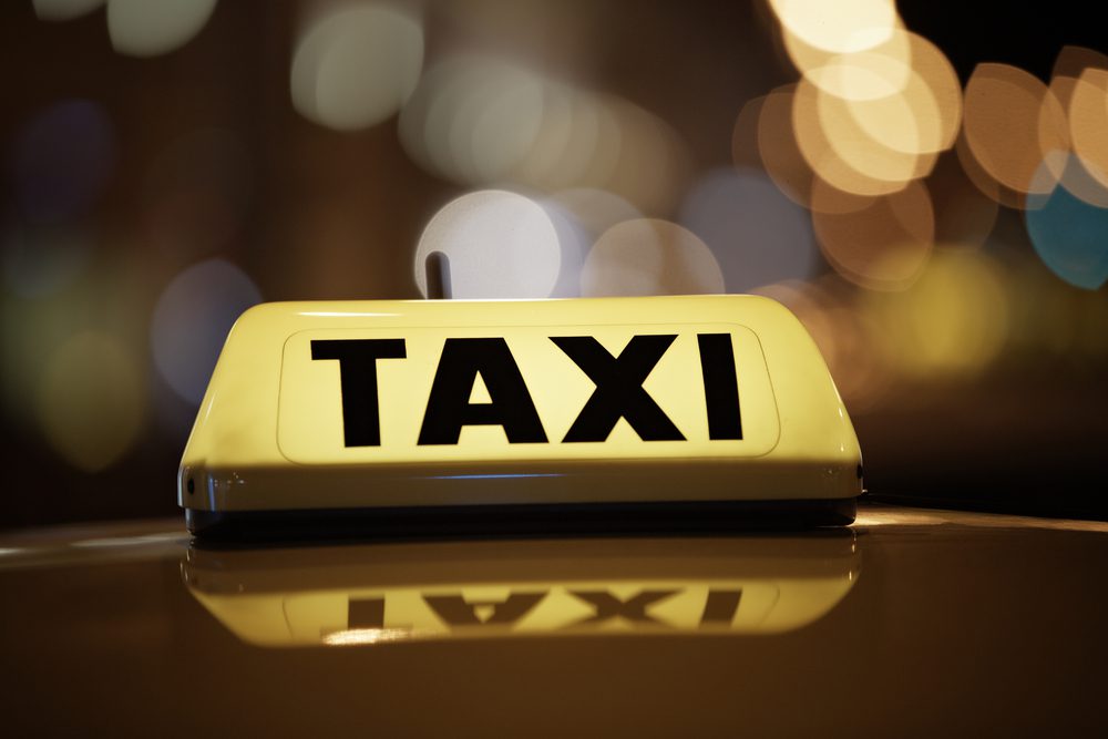 Des Moines taxi cab