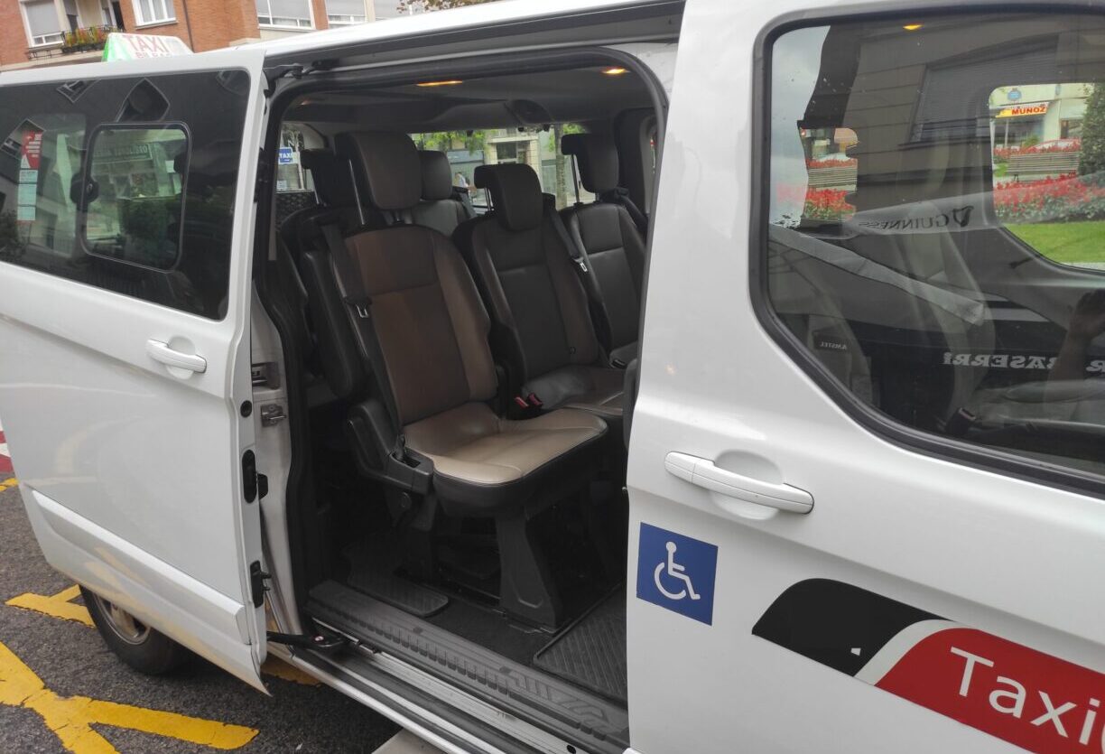Bilbao airport to city centre taxi