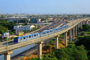 Chennai metro from airport to city