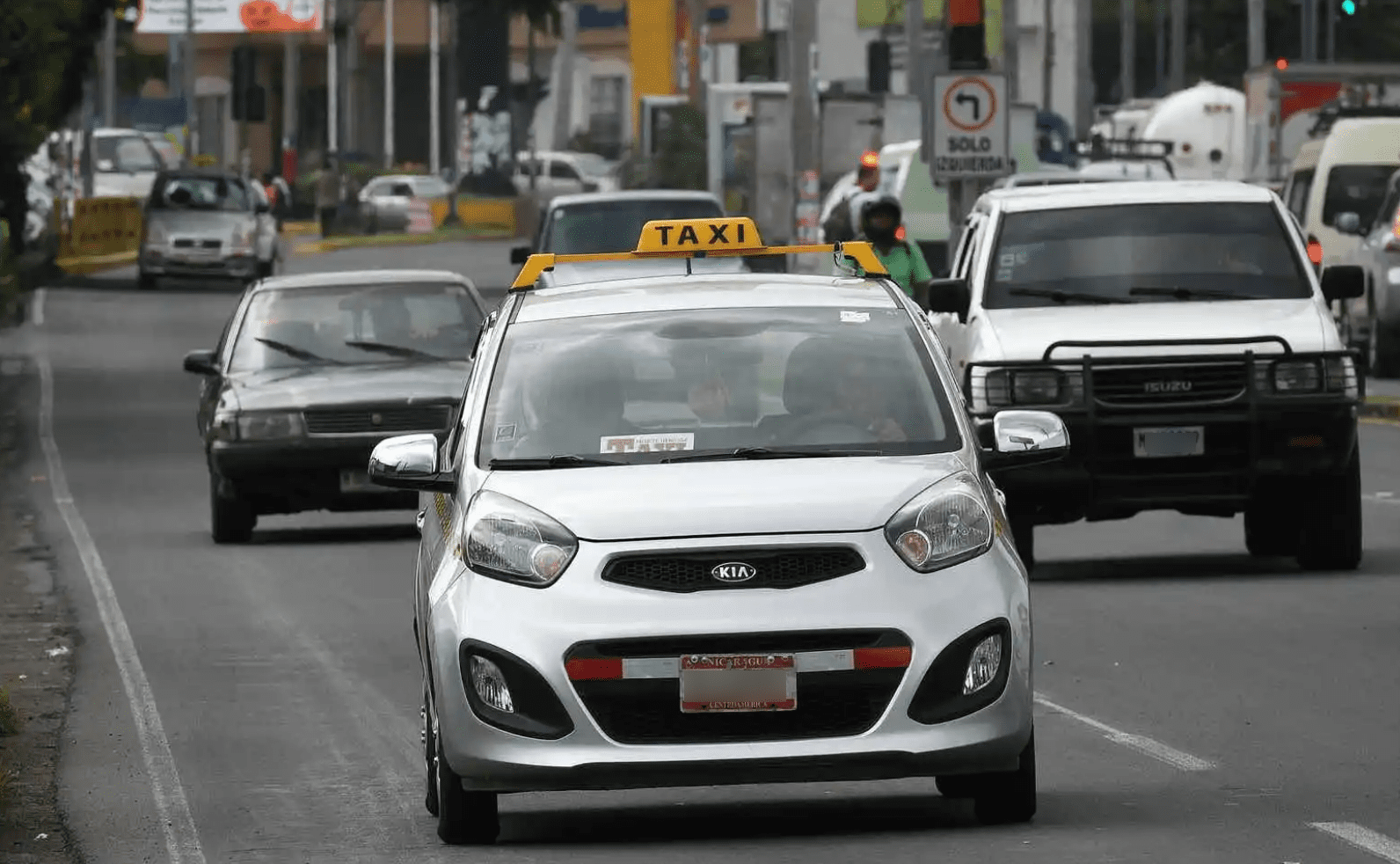 Taxi in Managua