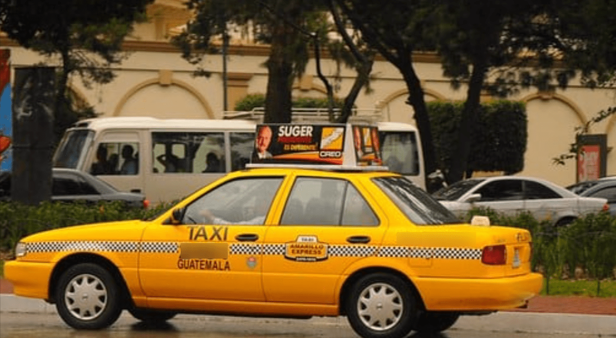 Guatemala City taxi