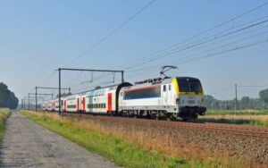 Intercity train from Antwerp