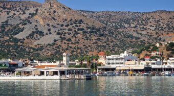 waterfront in Elounda