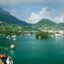 landscape image of a port during daytime at Port of Victoria, Inner Harbour located in Seychelles