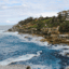 travelling from Sydney airport to Gosford, the coast of Gosford with cliffside houses