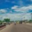 a road in Kinshasa, DRC