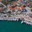 Aerial view of Lavrio port. Take a Lavrio port taxi and get to your destination in comfort