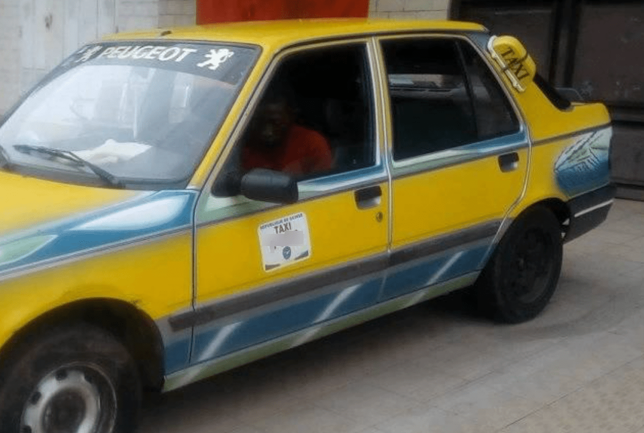 Conakry taxi yellow Conakry taxi