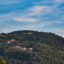 Hillside seen from Banja Luka under blue sky