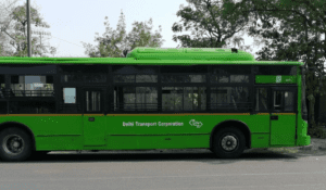 Bus route 427 by DTC in Delhi