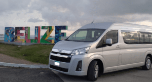 Belize Airport Taxi (Minivan) Belize Airport minivan transfer with Welcome Pickups