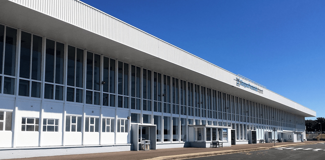 glasgow prestwick airport. terminal