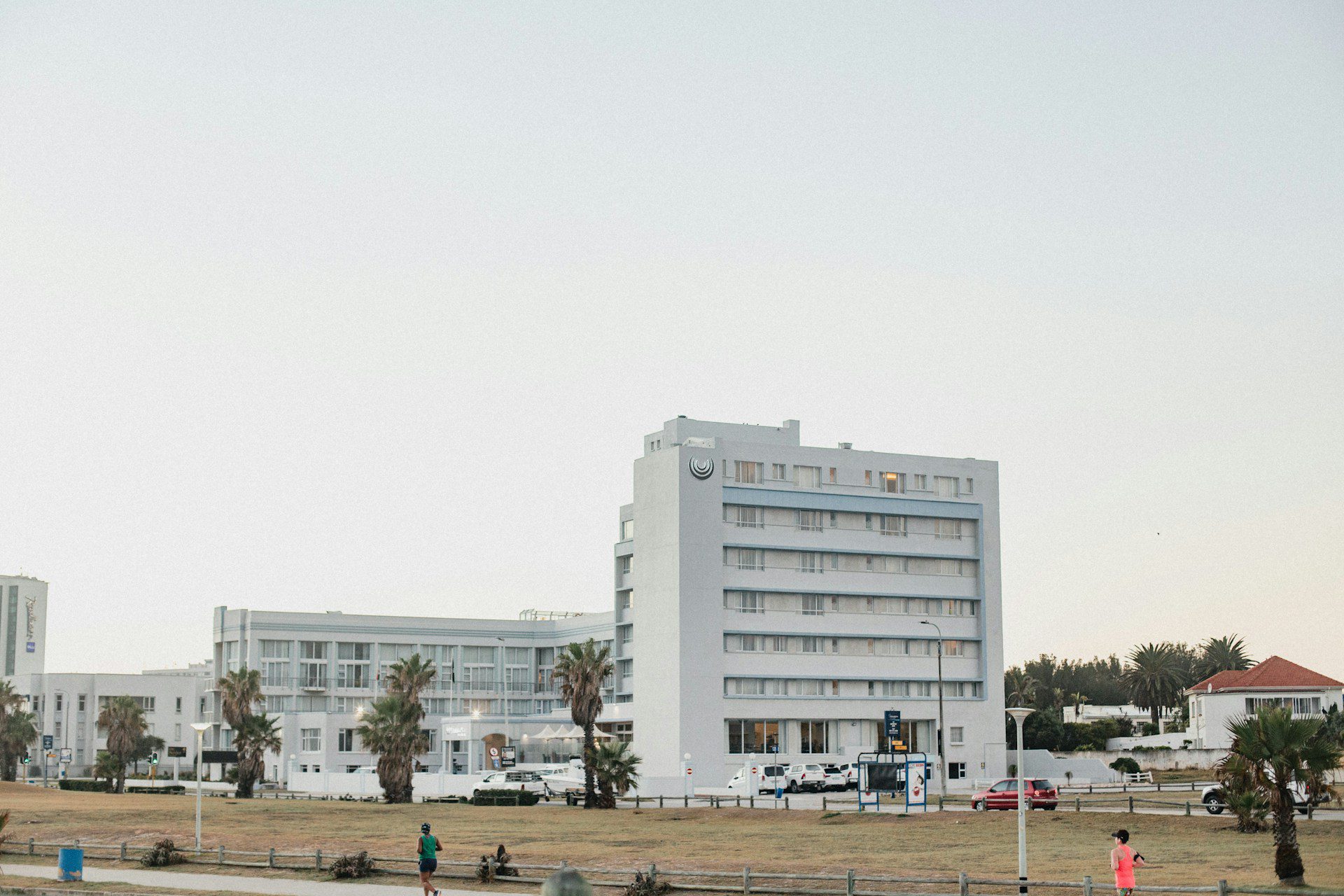 Tall white building in Port Elizabeth.