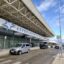 An exterior view of the terminal at Corfu Airport