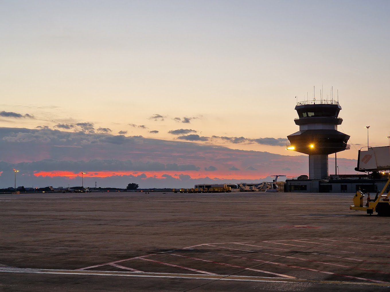 Faro Airport outdoor view.