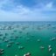 Boats in the water on Phu Quoc
